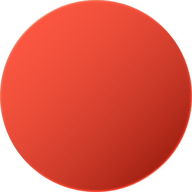 Red Gradient Circle